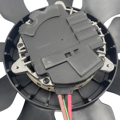 Xây dựng trong an toàn an toàn AUDI Q7 Radiator Auxiliary làm mát quạt điện áp định số 12V