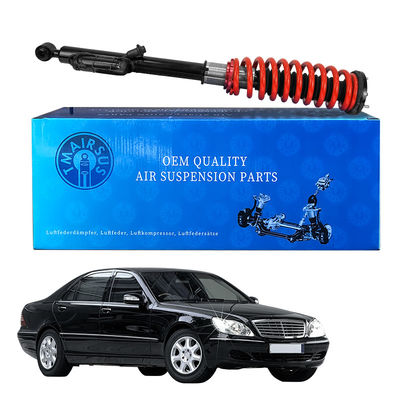 Mercedes W220 Air Spring To Coil Spring Coversion Kit với quảng cáo và cú sốc mùa xuân có thể điều chỉnh