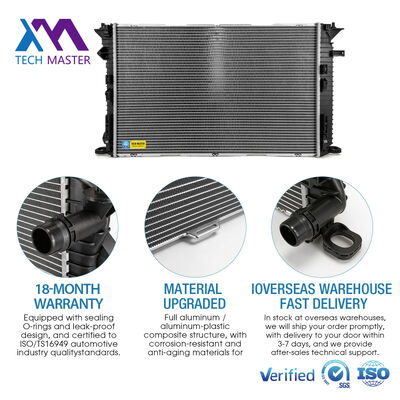 Engine Cooling Radiator for Audi A5 8T3 A4 8K2 B8 Q3 8U Q5 8R 8K0121251AJ 8K0121251K 8K0121251T 8K0121251AH 8K0121251AD